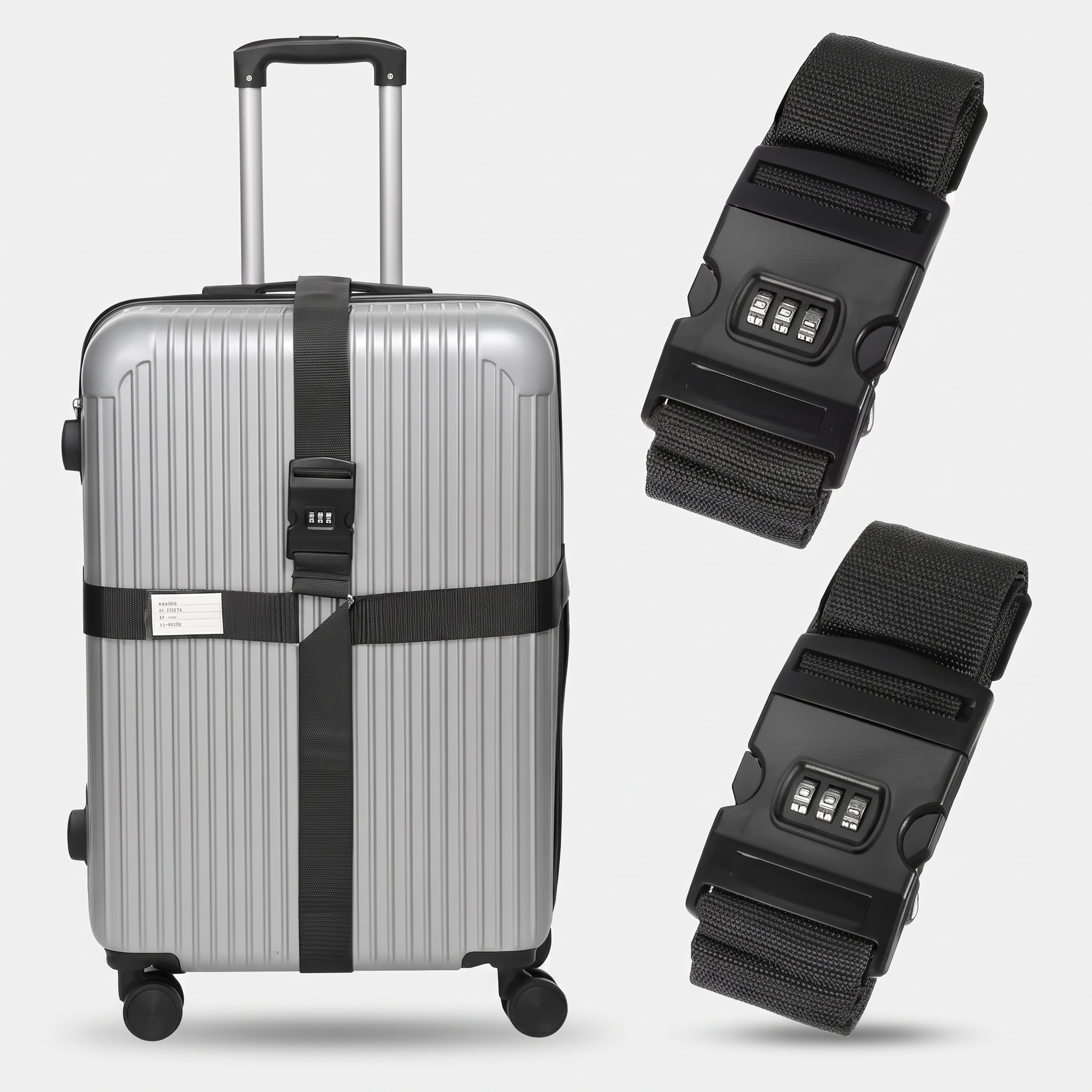 Luggage Strap with Combination Lock | CodeSafe™