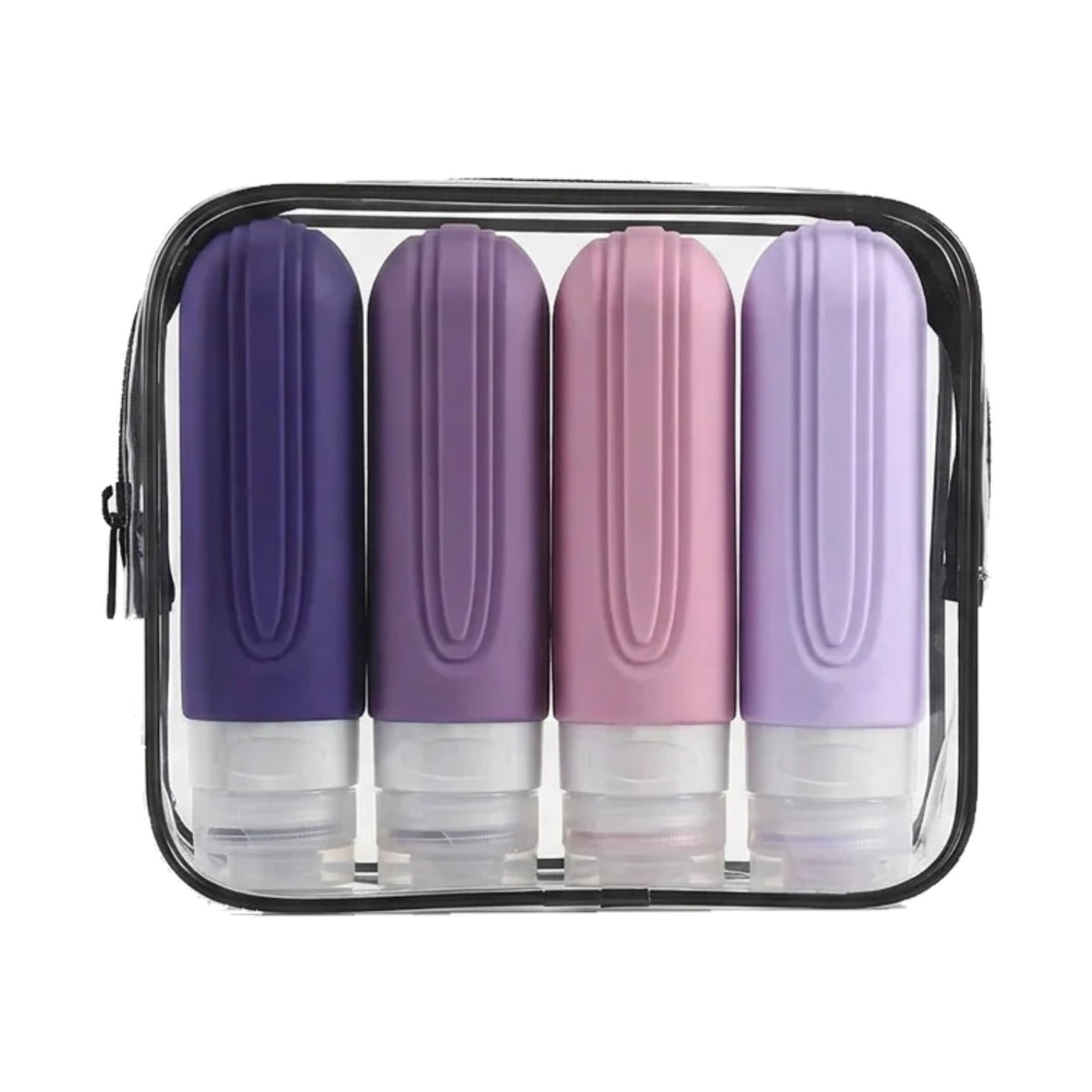 Compact Toiletry Kit: PackBottle silicone travel bottles