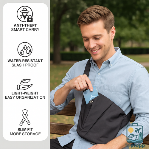 Anti-Theft Crossbody Bag