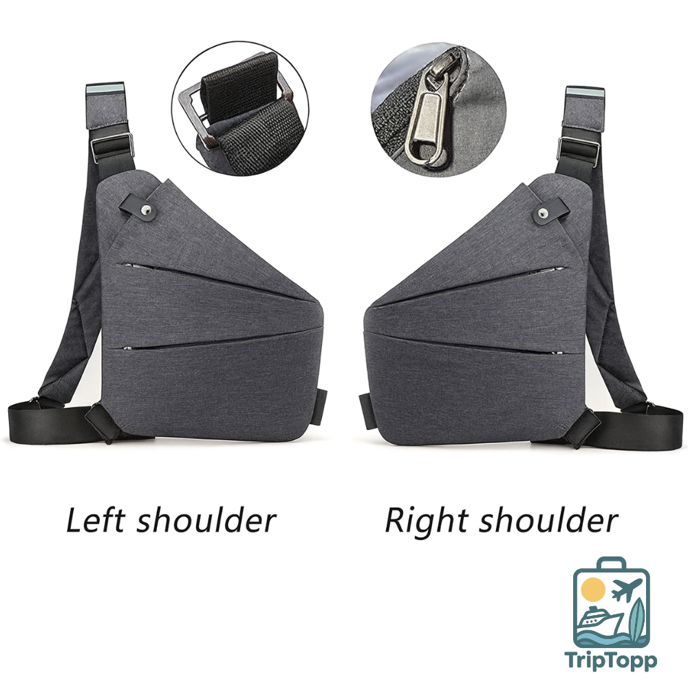 Anti-Theft Crossbody Bag