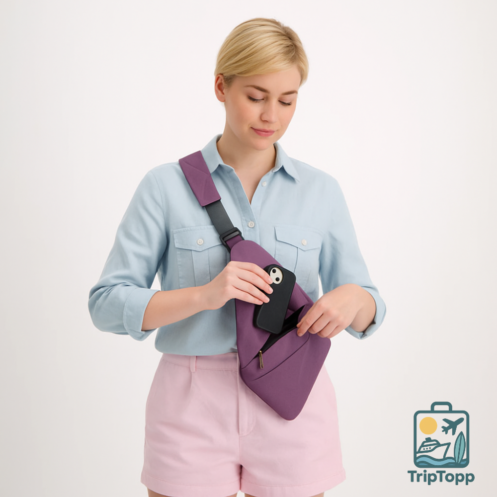 Anti-Theft Crossbody Bag