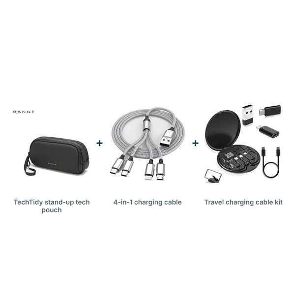 Desk-to-Departure Tech Kit, 3-Piece Bundle