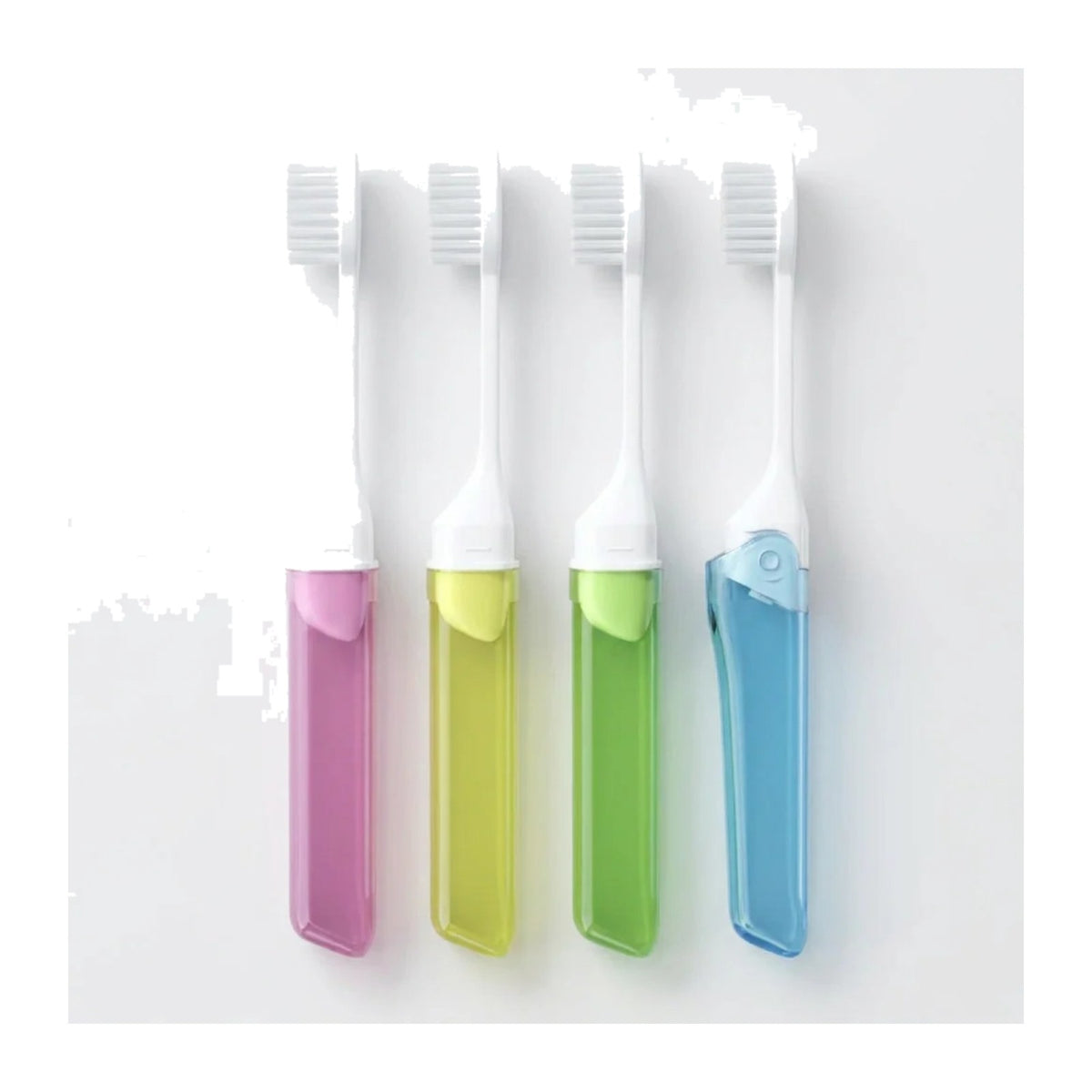 Fresh Smile Dental Kit: Foldable travel toothbrushes