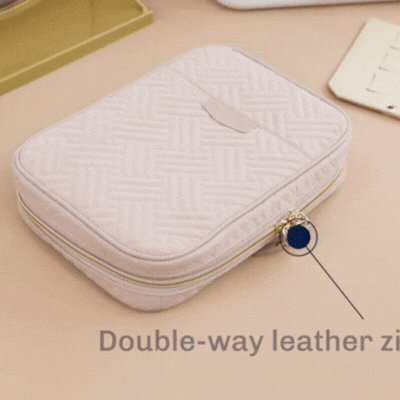 Front view of the Jewelry Travel Organizer - travel gear, perfect for Australian travellers