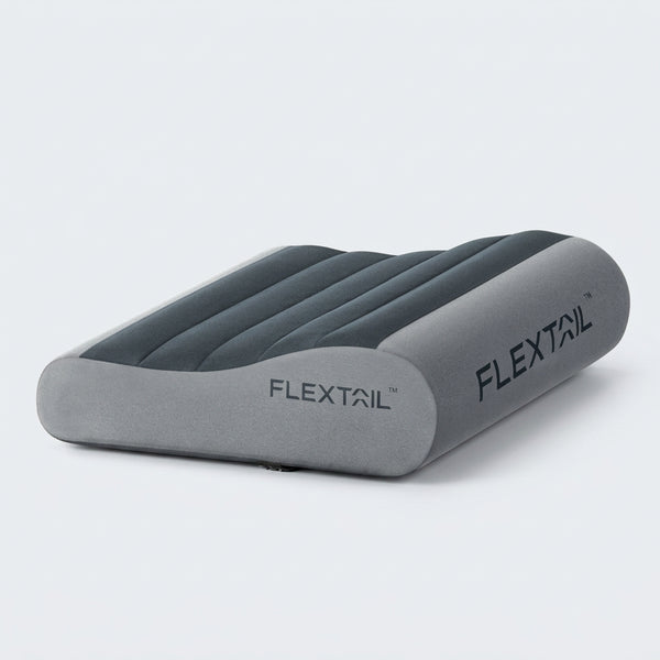 Inflatable Neck Pillow, B-Shape Support | TravelEase™