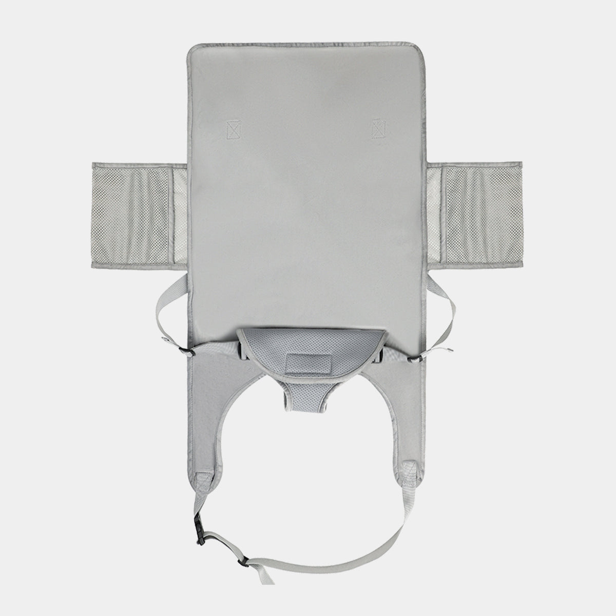Kids airplane seat extender in use long-haul flight toddler sleep Australia