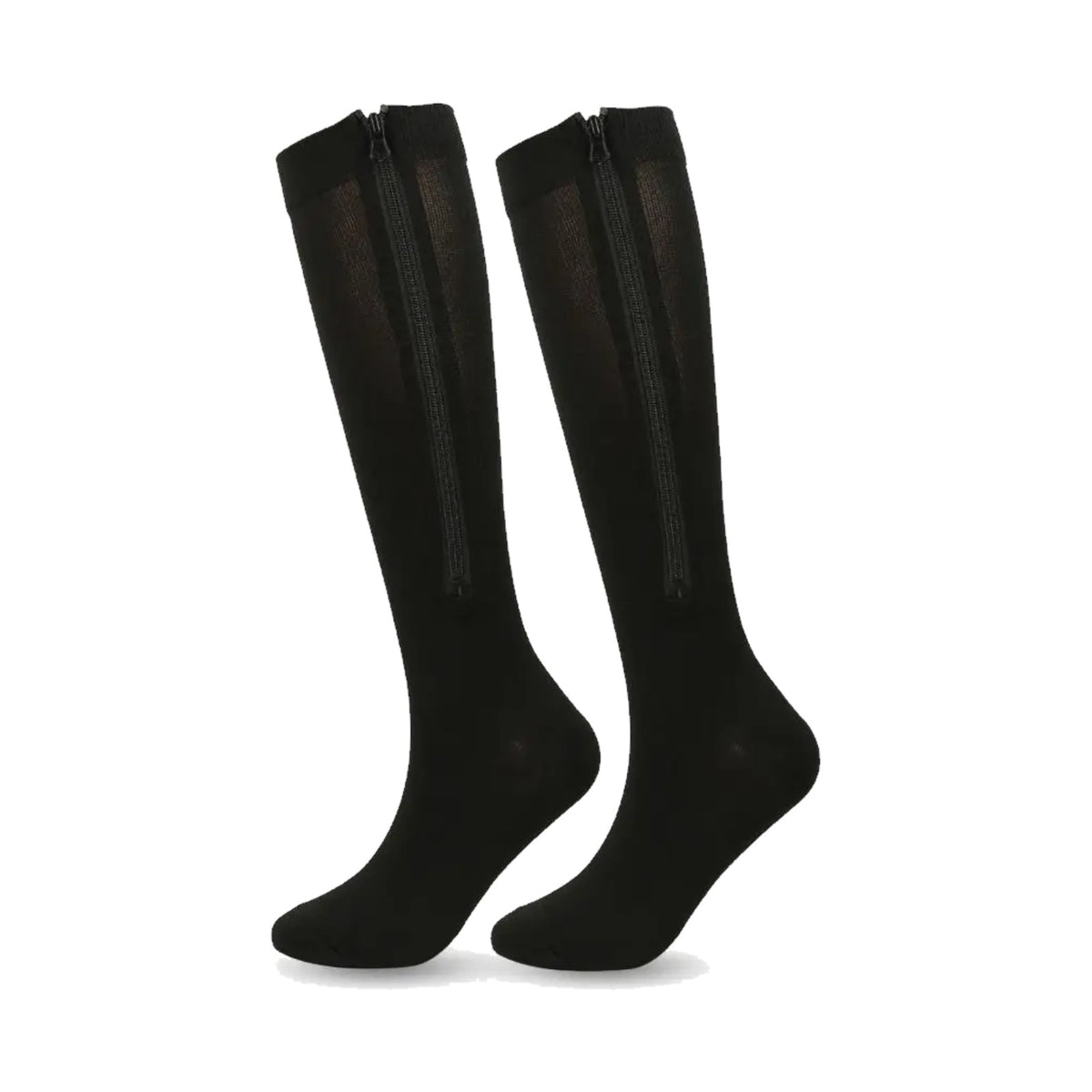 Long-Haul Sleep Kit: Zipper compression socks