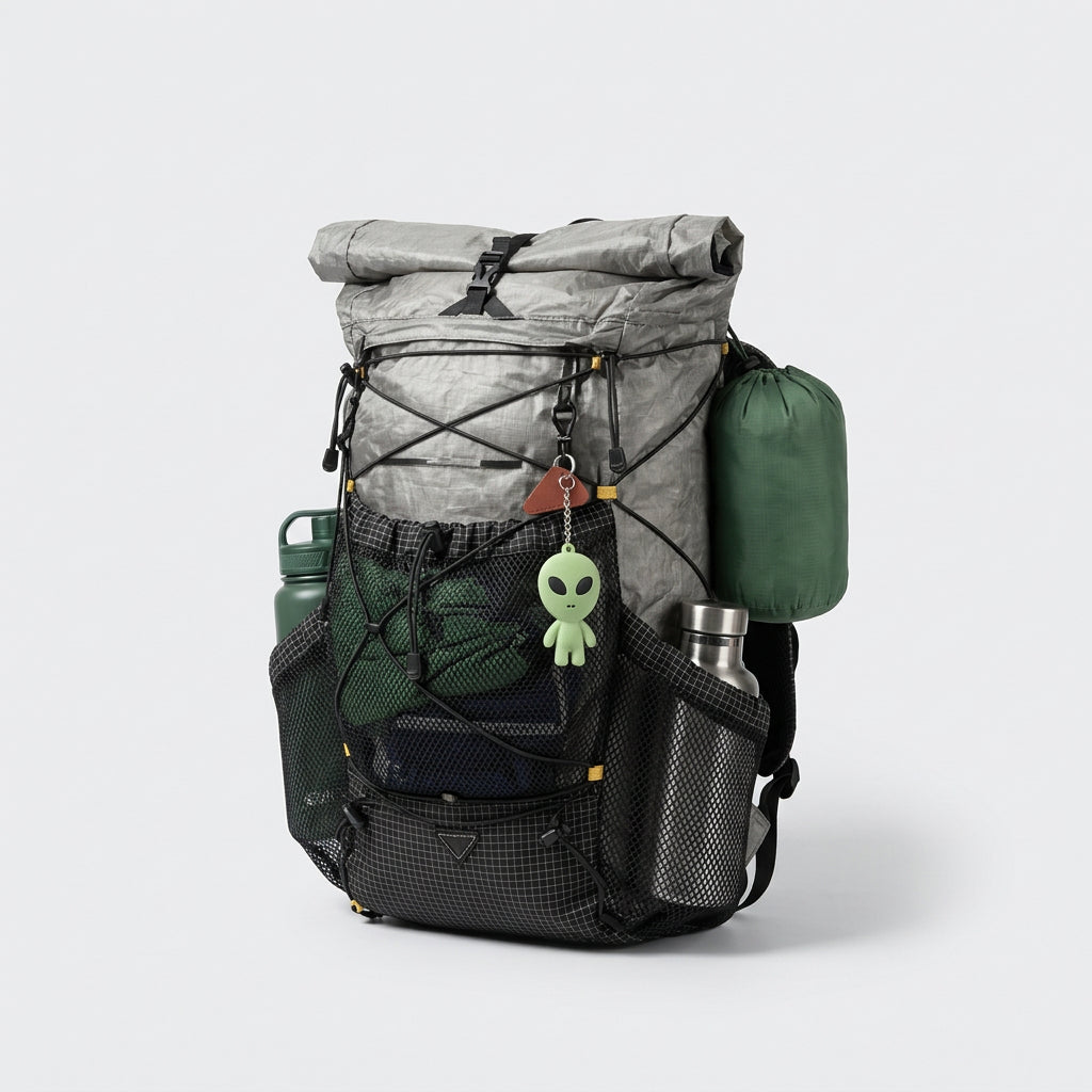 NomadPeak ultralight hiking climbing backpack 580g 25L expandable Australia
