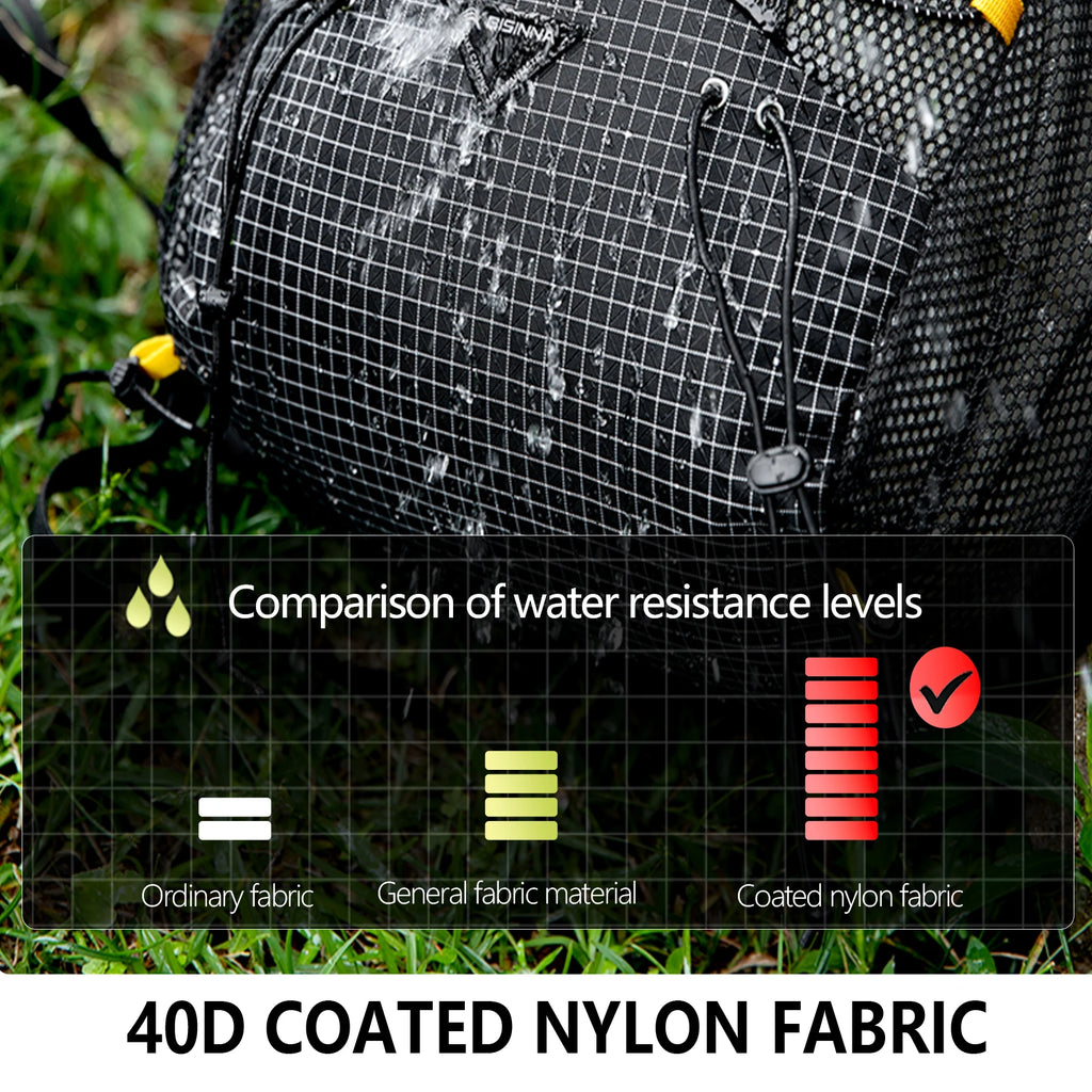 NomadPeak ultralight hiking backpack in use trail climbing outdoor Australia