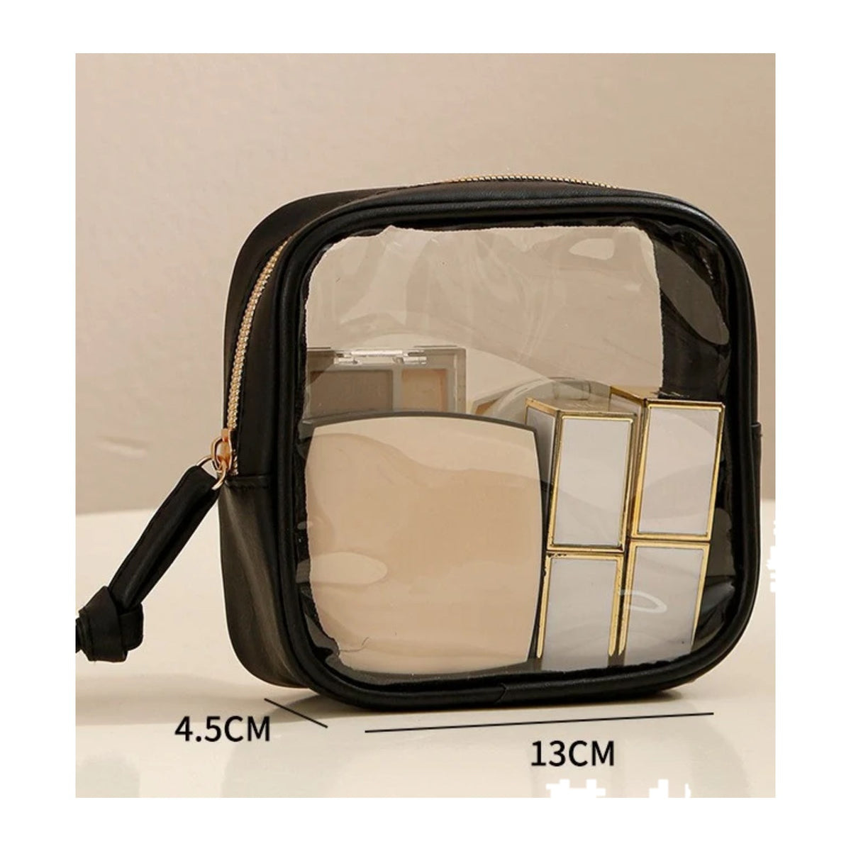 Packing Pro Kit: Clear toiletry bag