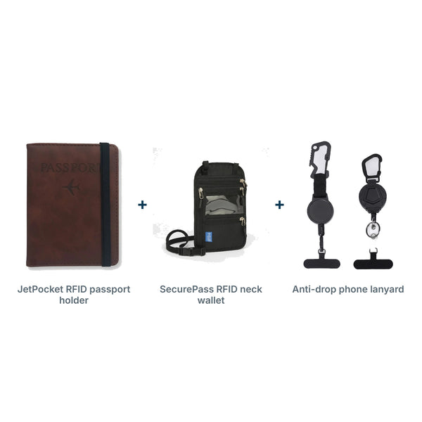 Passport Safety Kit, 3-Piece Bundle