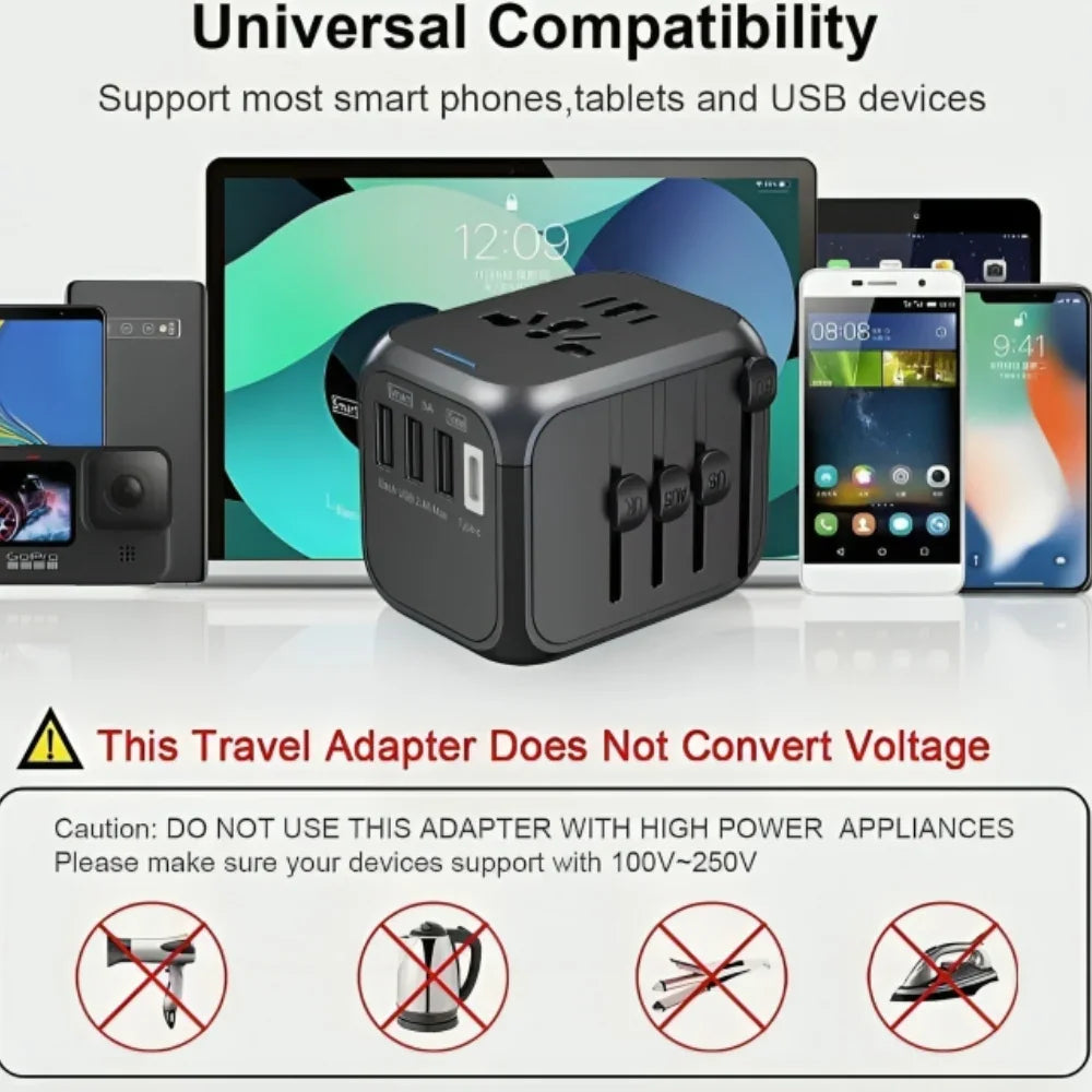 PlugMate™ Universal Travel Adapter