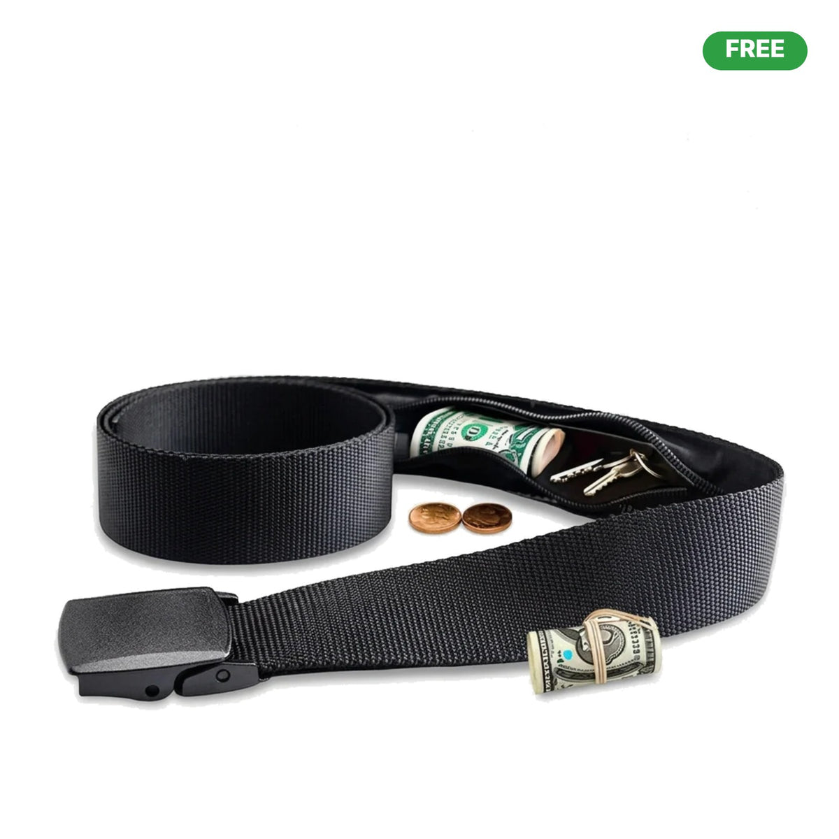 Secure Travel Trio: FREE SafeStash hidden money belt