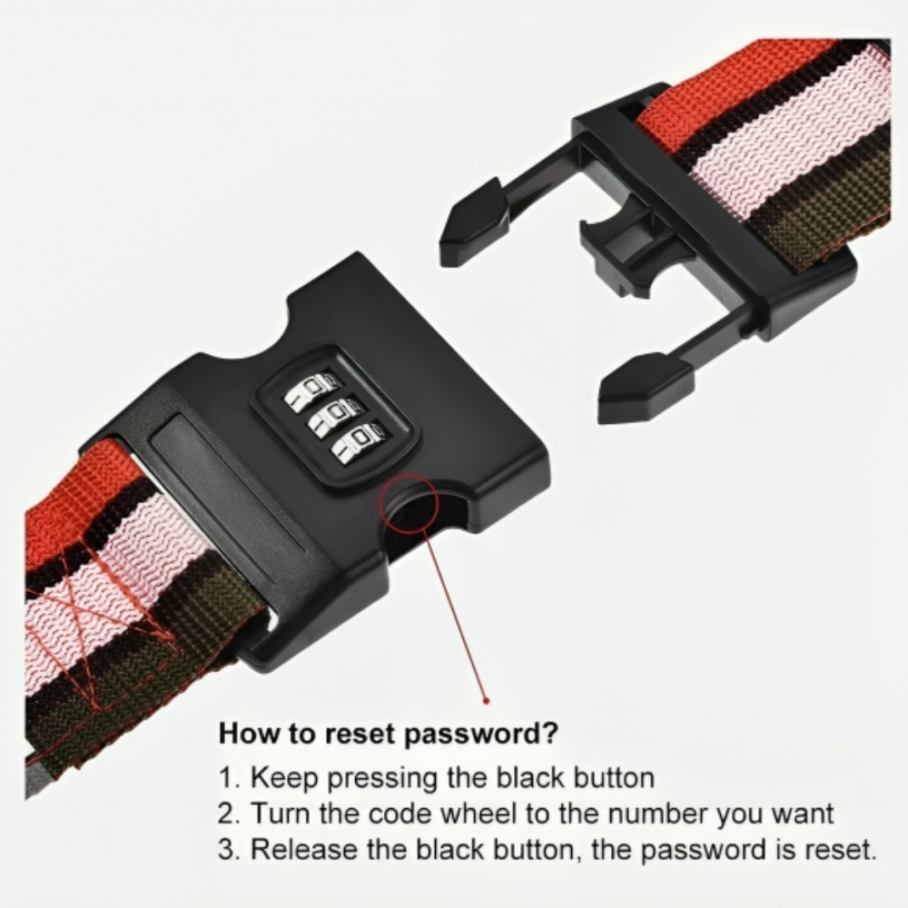 Luggage Strap Code Password