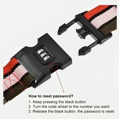 Luggage Strap Code Password