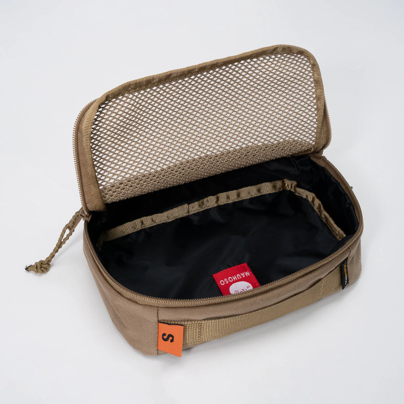 TactiPack travel organiser detail YKK zipper Cordura fabric close-up