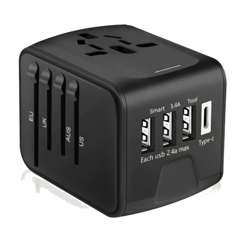 Travel Tech Kit: PlugMate universal travel adapter