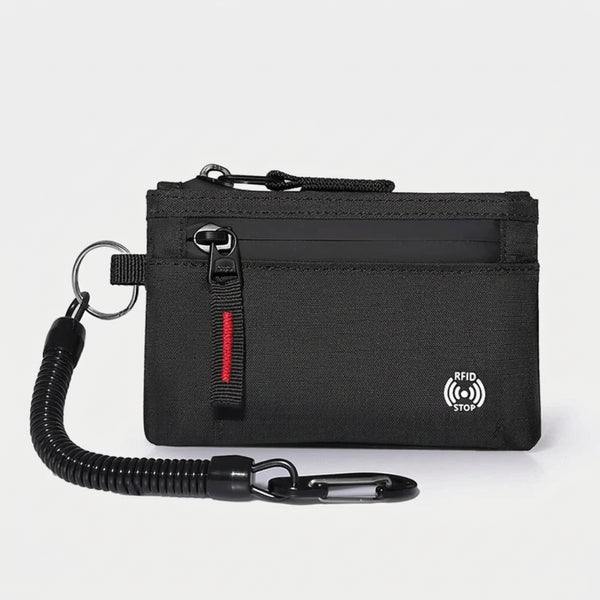 RFID Wallet with Carabiner Clip | UrbanLock™