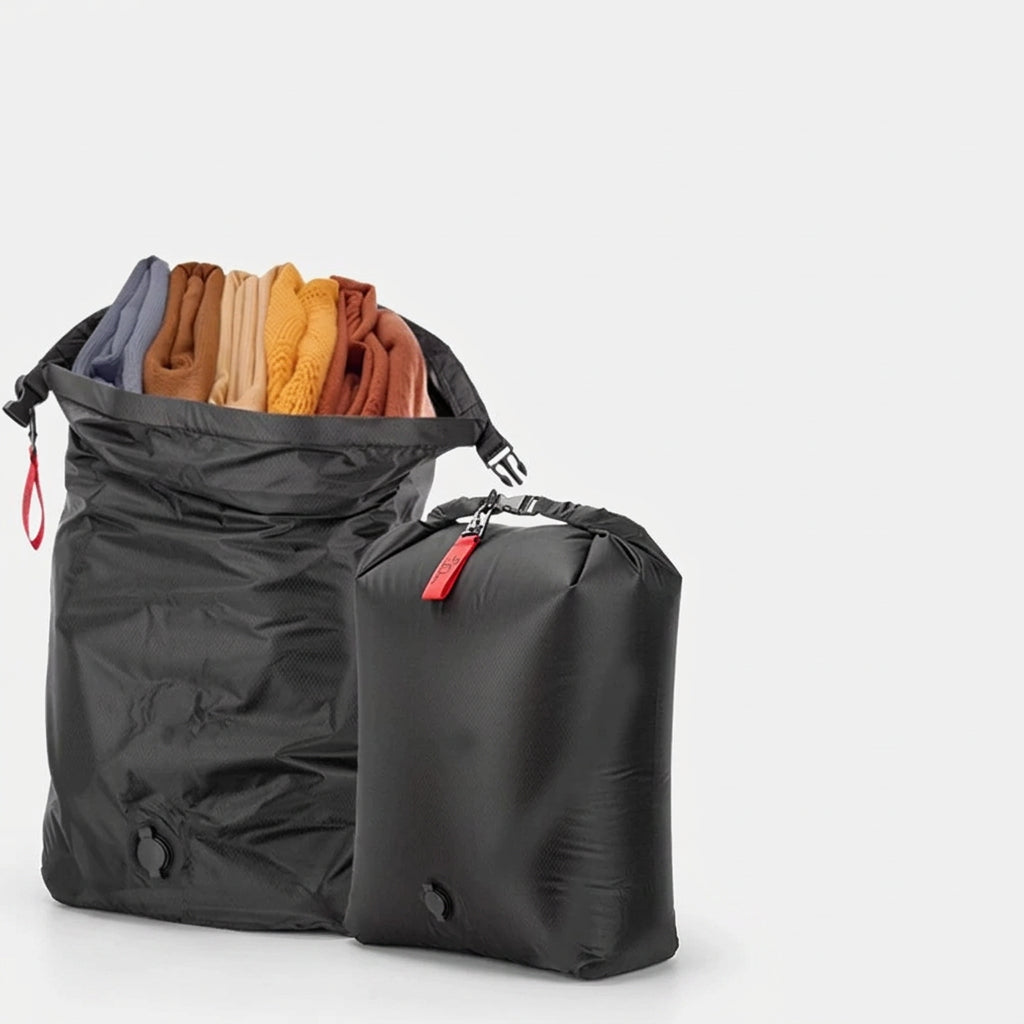 Vacuum compression packing bags waterproof travel clothes storage suitcase space-saver Australia