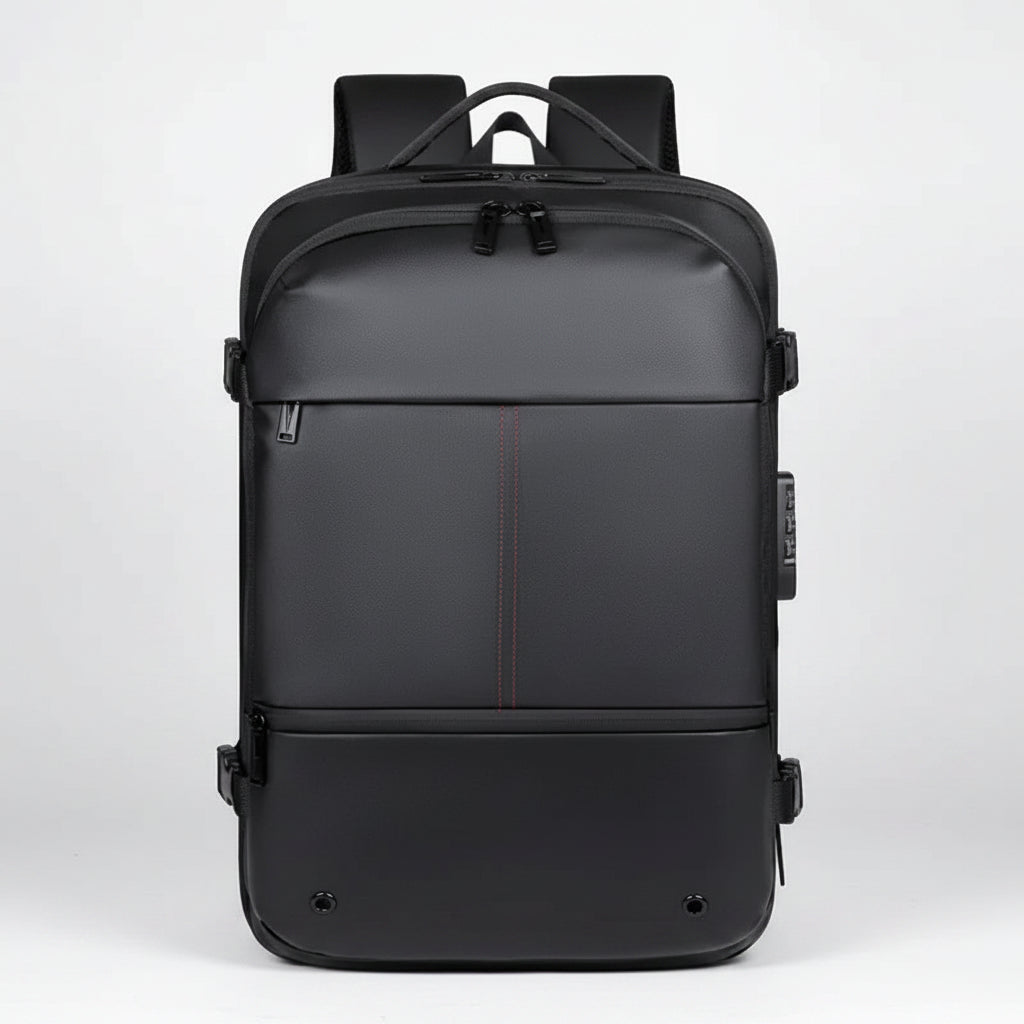 Travel Vacuum Backpack Expanded Space saving travel backpack compressing clothes for carry-on trips - travel gear