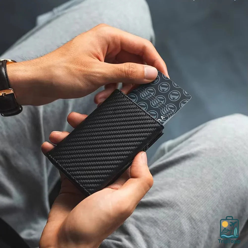 Product image page of View details for Wallet Card Holder RFID Blocking Wallet Card Holder RFID Blocking