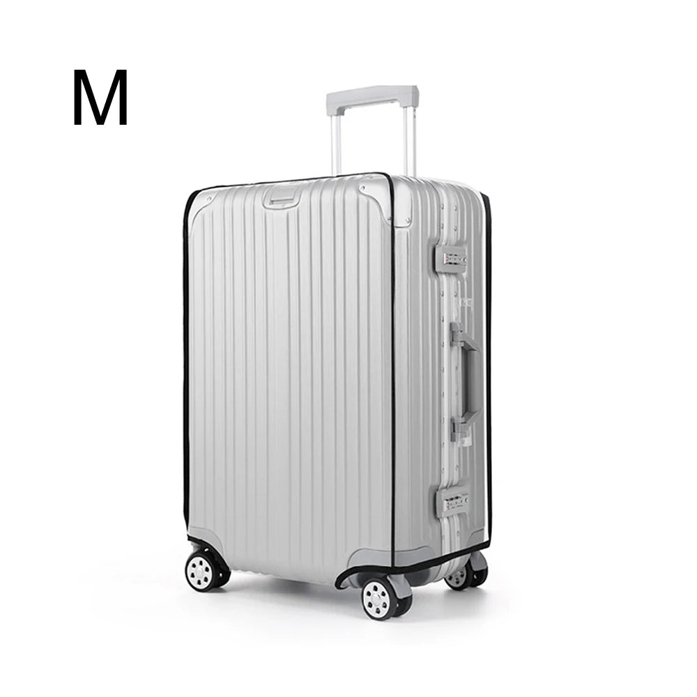 Durable see-through suitcase cover wheeled luggage 18 inch protective storage use