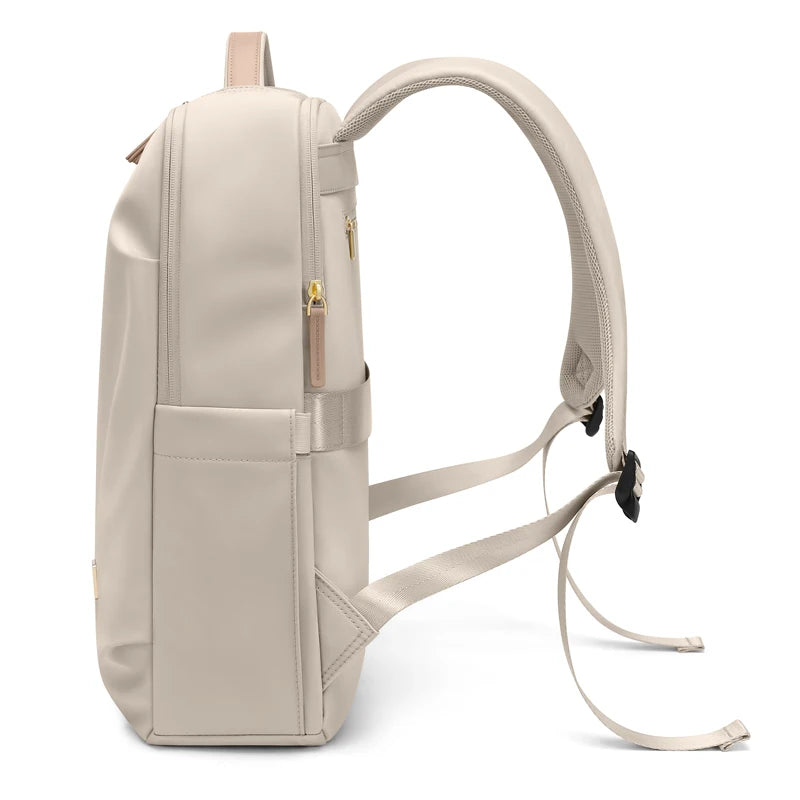 NovaWork laptop backpack side profile slim design anti-theft travel commuter bag